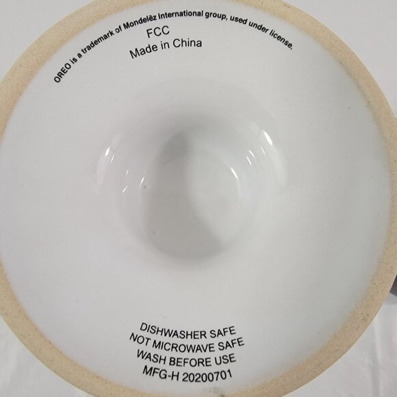 OREO MILKSHAKE Ice Cream Sundae Milk Glass Mugs -  Set of 2 - Picture 5 of 16